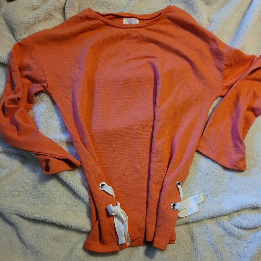 Caslon Fall Orange Sweatshirt